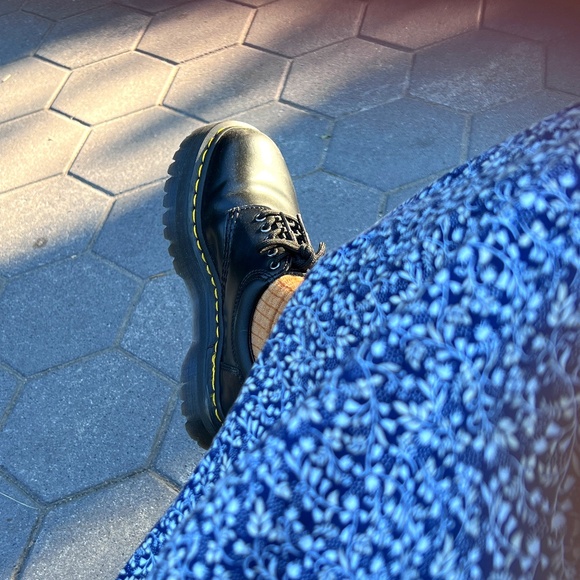 Dr. Martens Shoes - Dr Martens 8053 LEATHER PLATFORM CASUAL SHOES